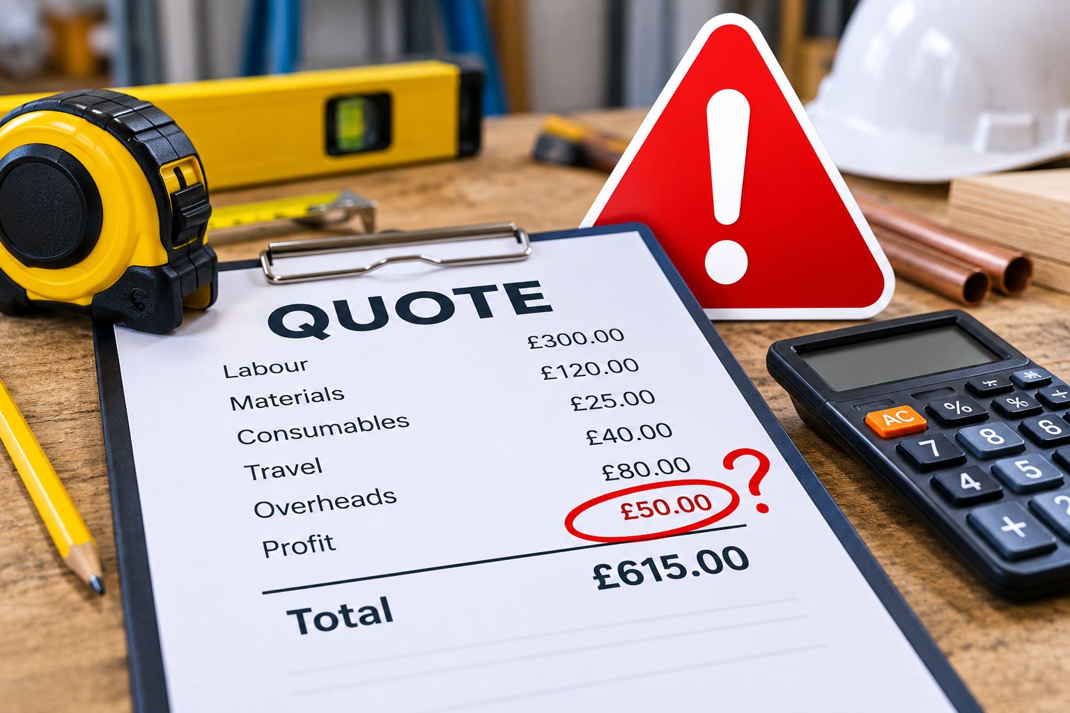 20 Common Pricing Mistakes Tradespeople Make